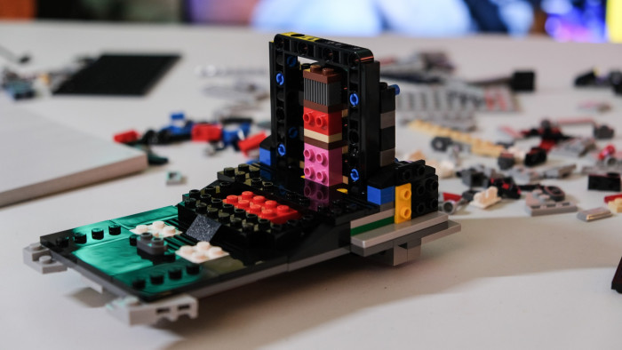 Der Kopf wird gebaut. (Bild: Oliver Nickel/Golem.de)